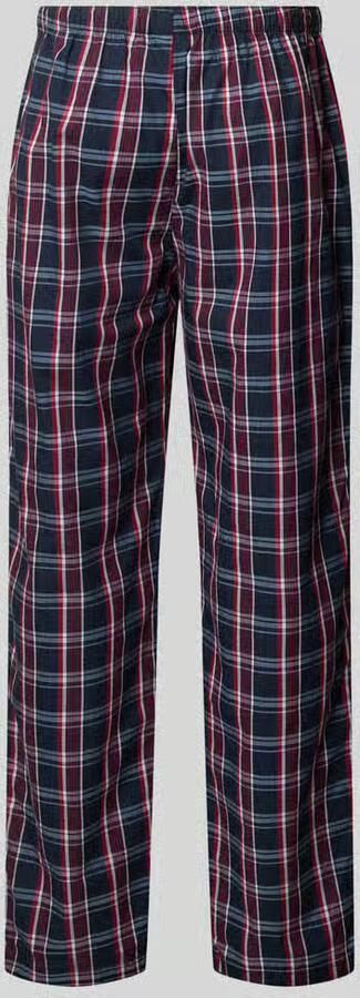 GÖTZBURG 1889 Regular fit pyjamabroek in all-over look