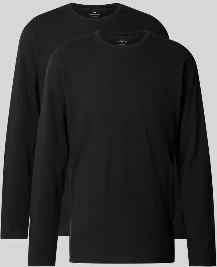 GÖTZBURG 1889 Regular fit shirt met lange mouwen met ronde hals