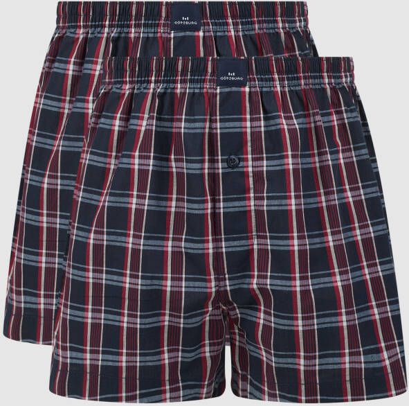 Götzburg Wäsche Boxershorts van katoen per 2 verpakt