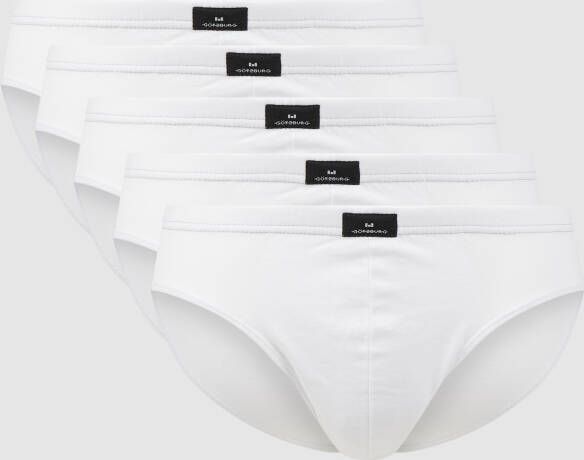 Götzburg Wäsche Slip met labeldetail in een set van 3 stuks