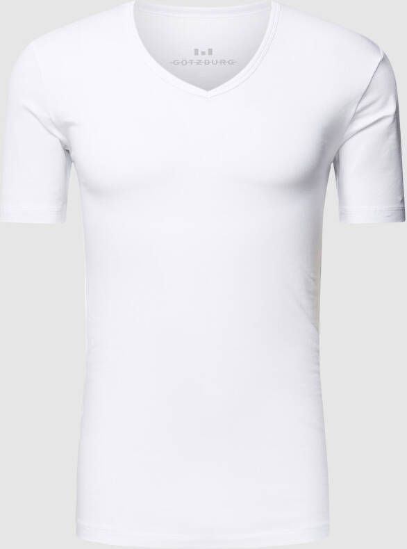 Götzburg Wäsche Onderhemd met V-hals model 'COMFORTCOTTON'