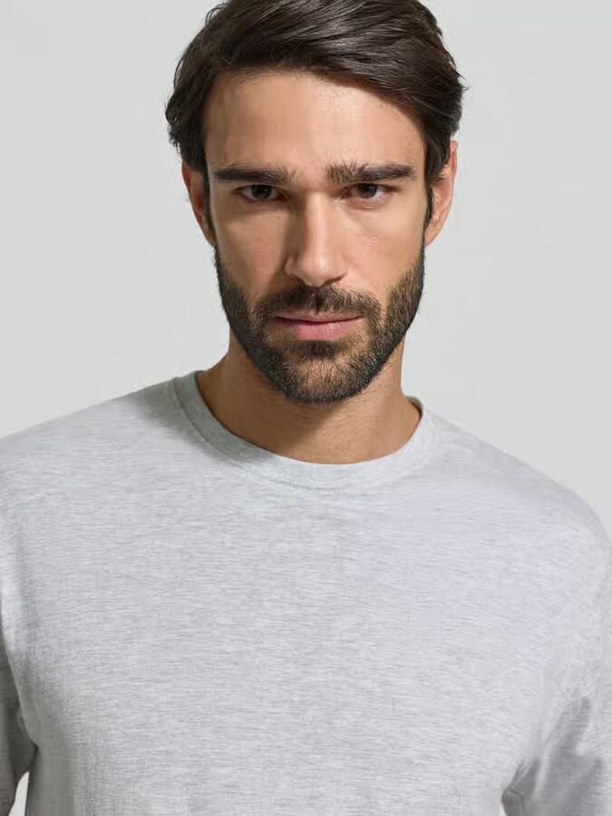 Götzburg Wäsche T-shirt van puur katoen in een set van 2 stuks - Foto 2