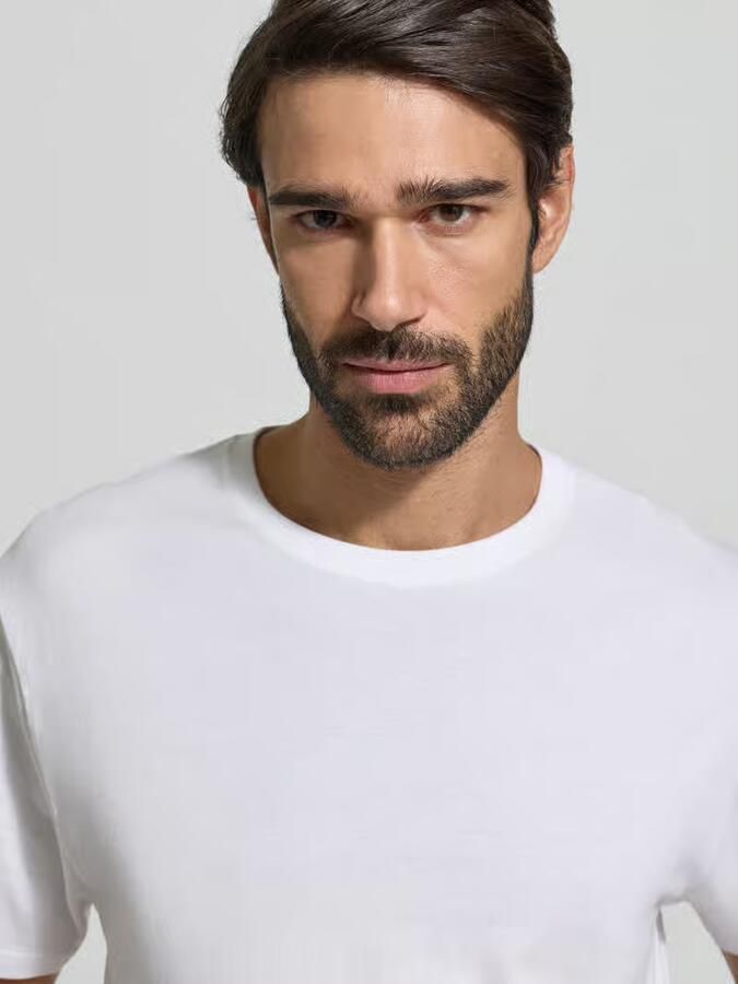 Götzburg Wäsche T-shirt van puur katoen in een set van 2 stuks - Foto 2