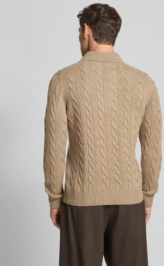 GRAN SASSO Gebreide pullover van een mix van scheerwol en viscose met kasjmier