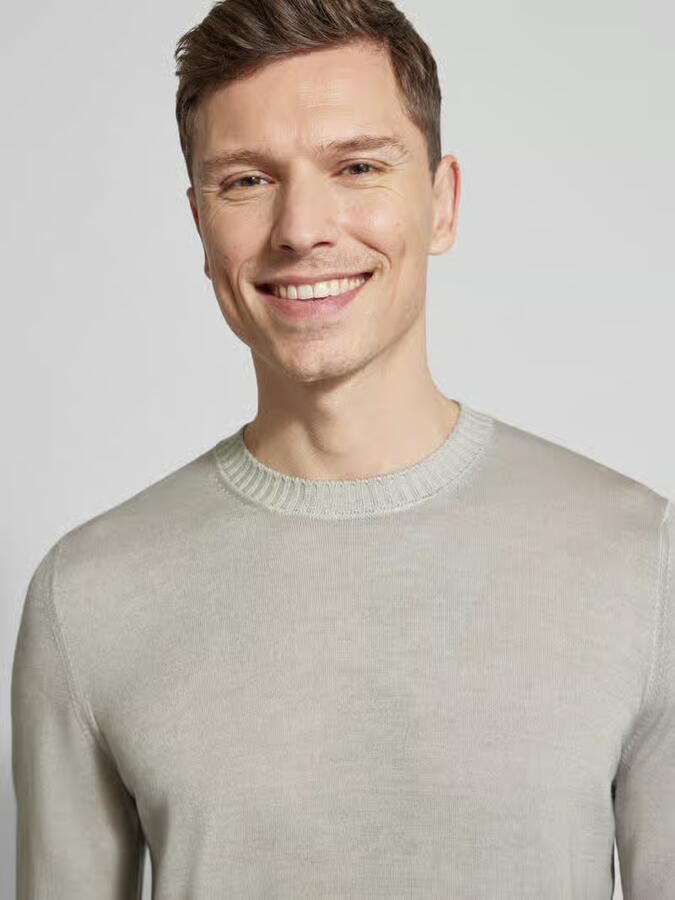 Gran Sasso Gebreide pullover van zuivere scheerwol