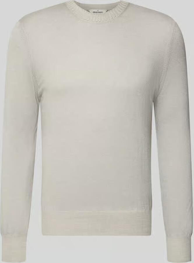 Gran Sasso Gebreide pullover van zuivere scheerwol - Foto 2