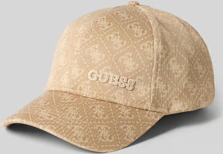 GUESS Activewear baseballpet met labelpatch model 'CALLIOPE 4G' - Foto 2