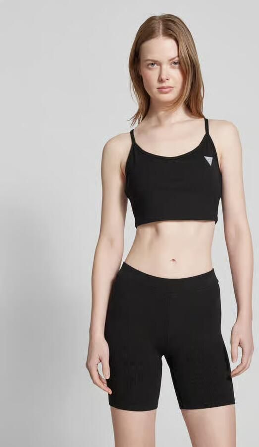 GUESS Activewear Bustier met labelbadge model 'CROCUS' - Foto 3
