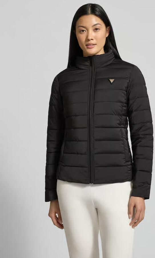 GUESS Activewear Gewatteerd jack met opstaande kraag en labeldetail - Foto 4