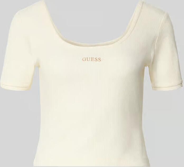 GUESS Activewear Kort T-shirt van lyocellmix model 'Circe' - Foto 2