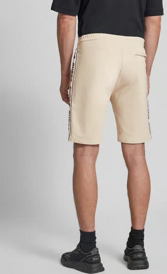 Guess Activewear Korte broek met elastische band en tunnelkoord
