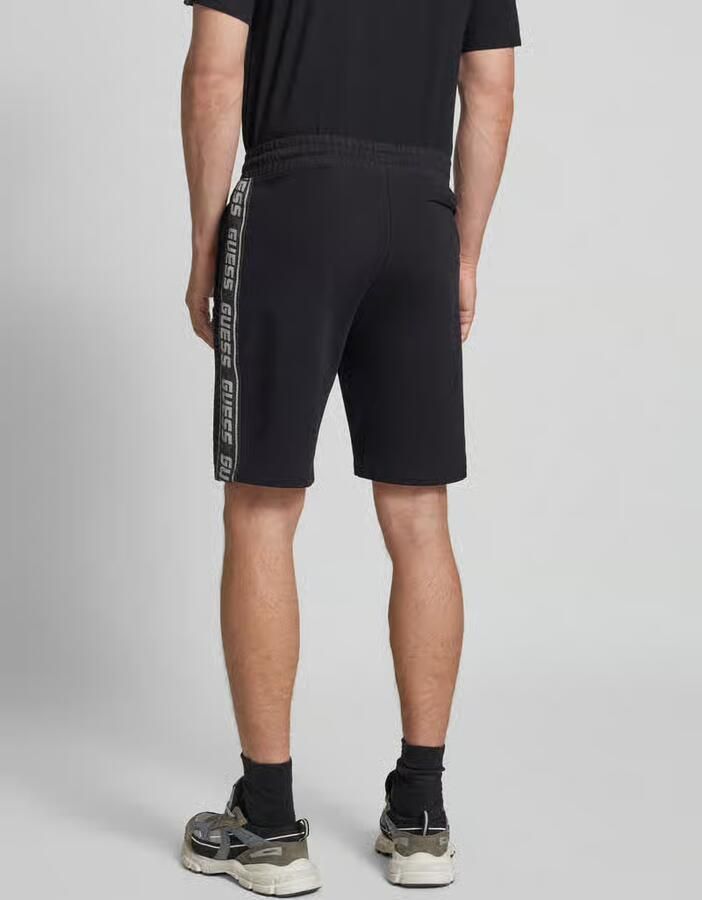 GUESS Activewear Korte broek met elastische band en tunnelkoord - Foto 3