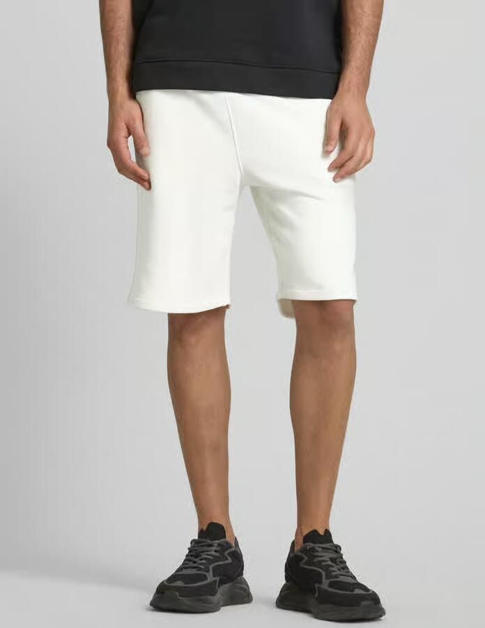 GUESS Activewear Korte broek met elastische band en tunnelkoord model 'ALDWIN' - Foto 2