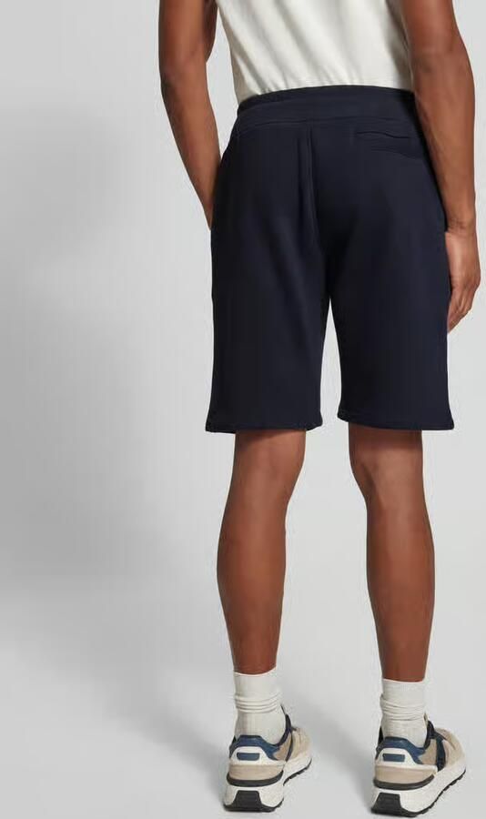 GUESS Activewear Korte broek met elastische band en tunnelkoord model 'ALDWIN'