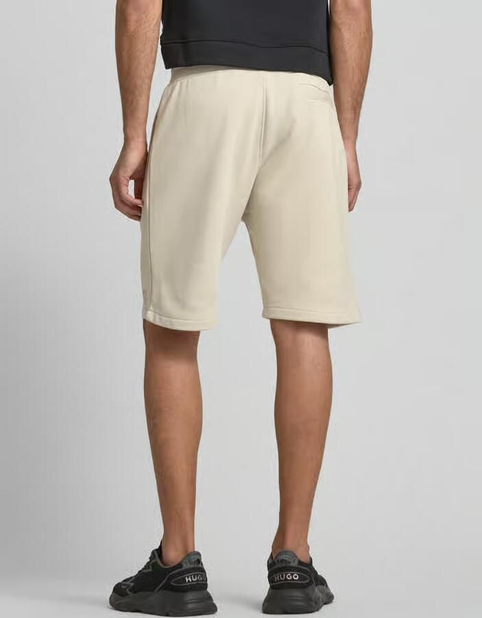 GUESS Activewear Korte broek met elastische band en tunnelkoord model 'ALDWIN'