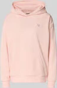 GUESS Activewear Oversized hoodie met strass-steentjes model 'Silvy'