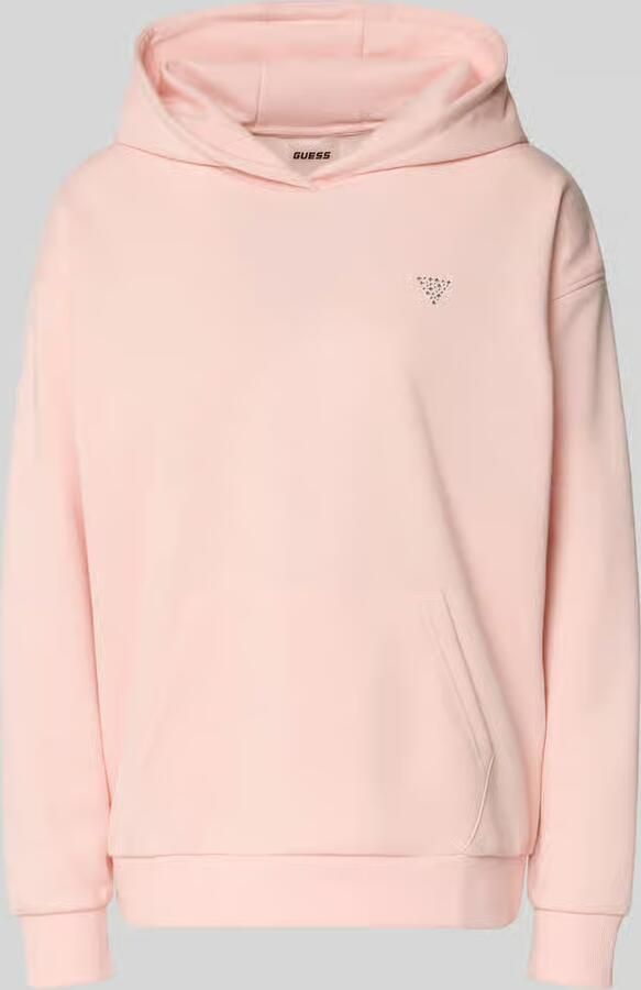 GUESS Activewear Oversized hoodie met strass-steentjes model 'Silvy' - Foto 2
