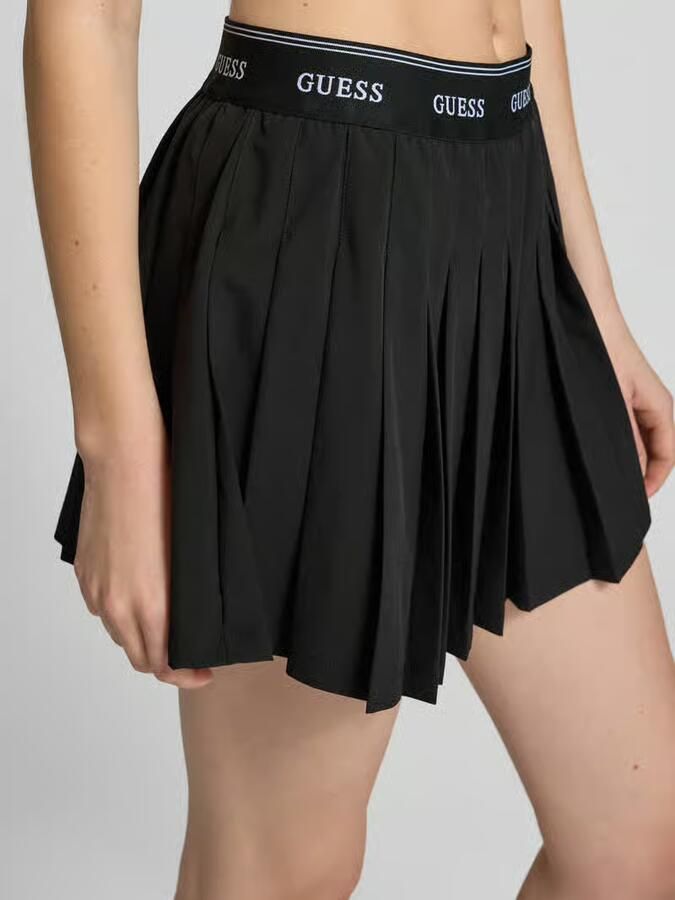 GUESS Activewear Plissérok met elastische tailleband model 'SELENE'