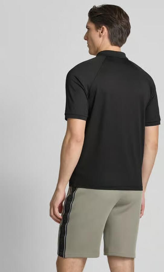 Guess Activewear Regular fit poloshirt met ritssluiting model 'JAISS'