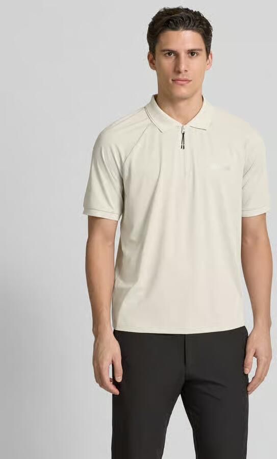 GUESS Activewear Regular fit poloshirt met ritssluiting model 'JAISS' - Foto 2