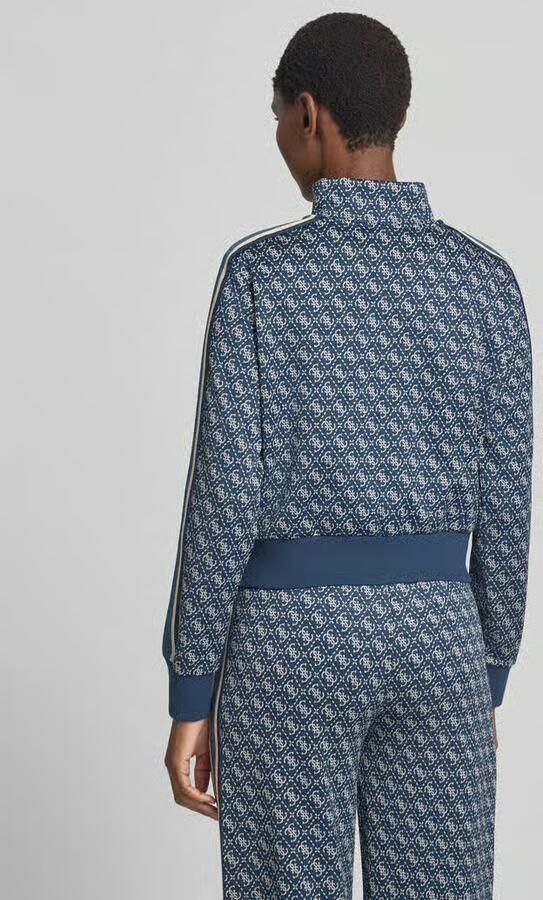 GUESS Activewear Regular fit sweatjack met all-over logoprint - Foto 2