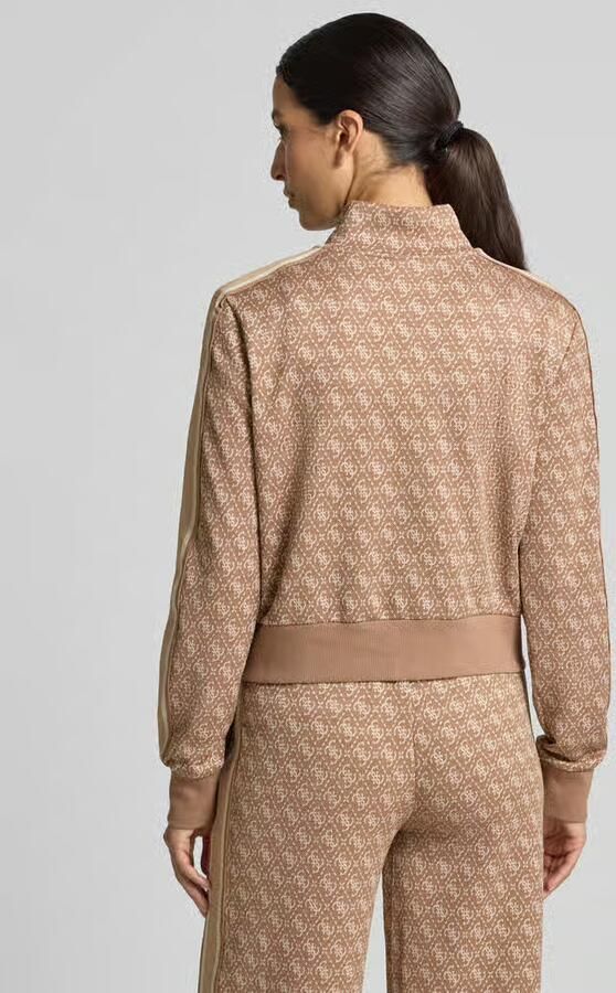 GUESS Activewear Regular fit sweatjack met all-over logoprint - Foto 4