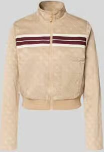 GUESS Activewear regular fit sweatjack met all-over logoprint model 'Jacquard'