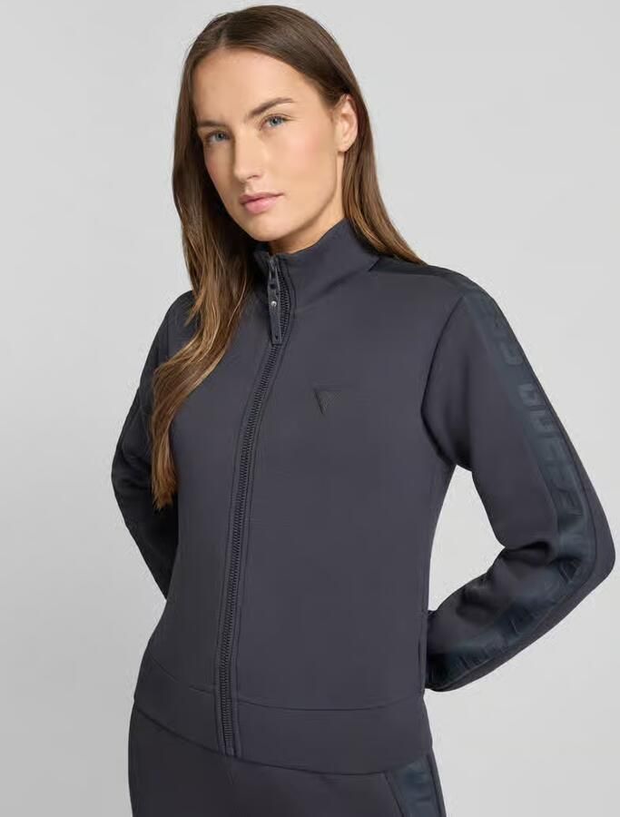 Guess Activewear Sweatjack met labelpatch model 'NEW ALLIE' - Foto 2