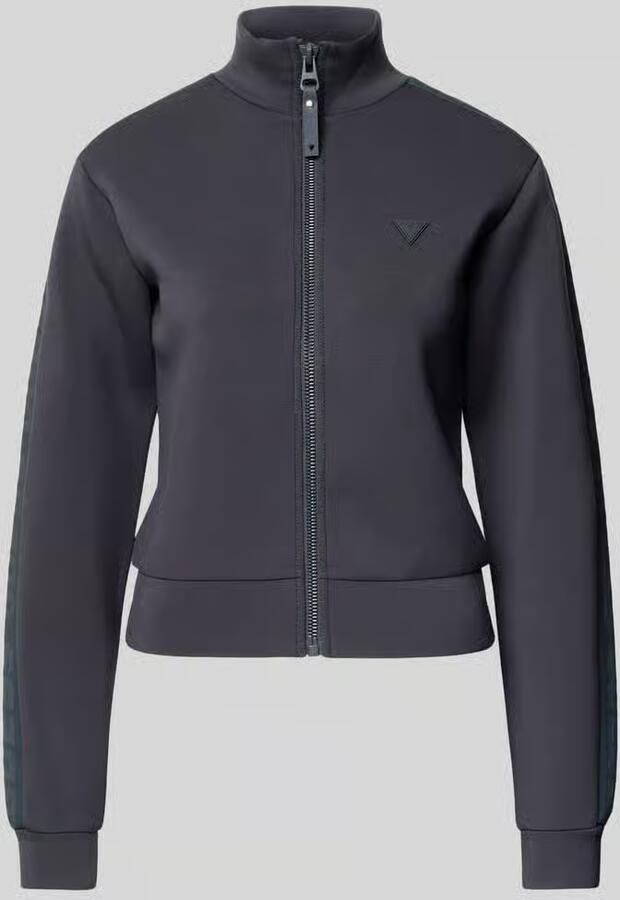 Guess Activewear Sweatjack met labelpatch model 'NEW ALLIE'