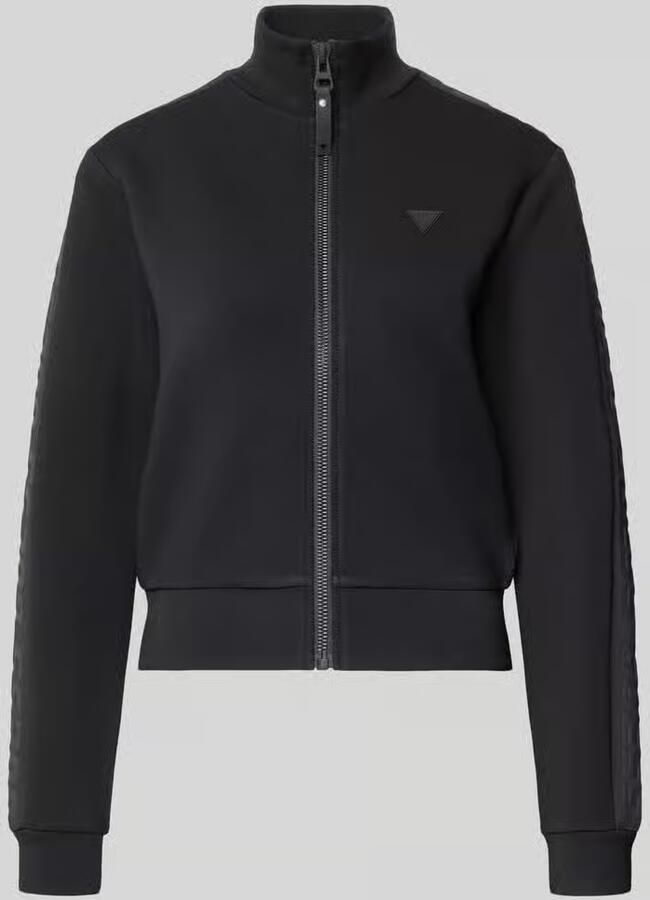 Guess Activewear Sweatjack met labelapplicatie model 'NEW ALLIE' - Foto 4
