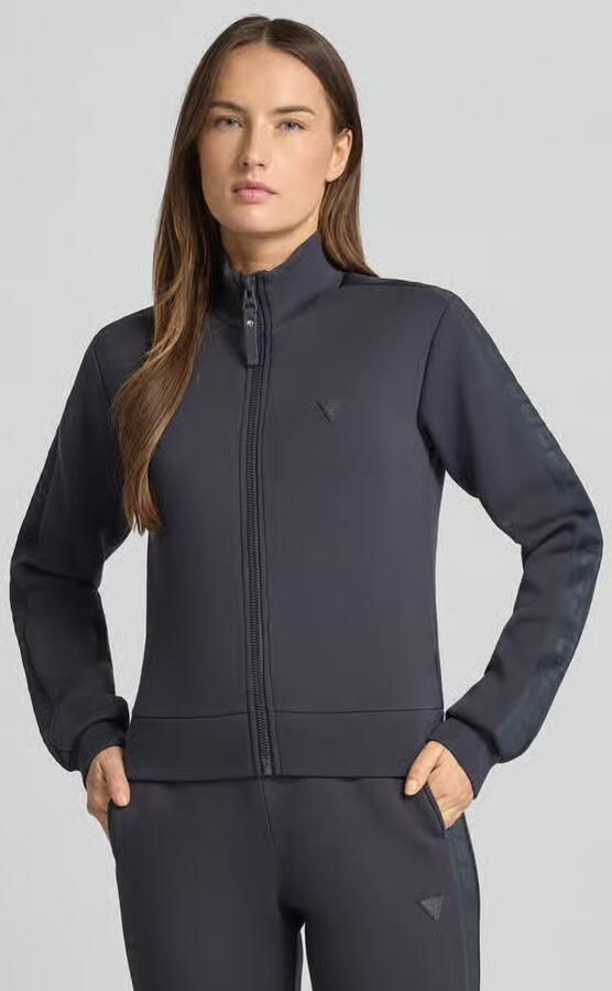 Guess Activewear Sweatjack met labelpatch model 'NEW ALLIE' - Foto 4