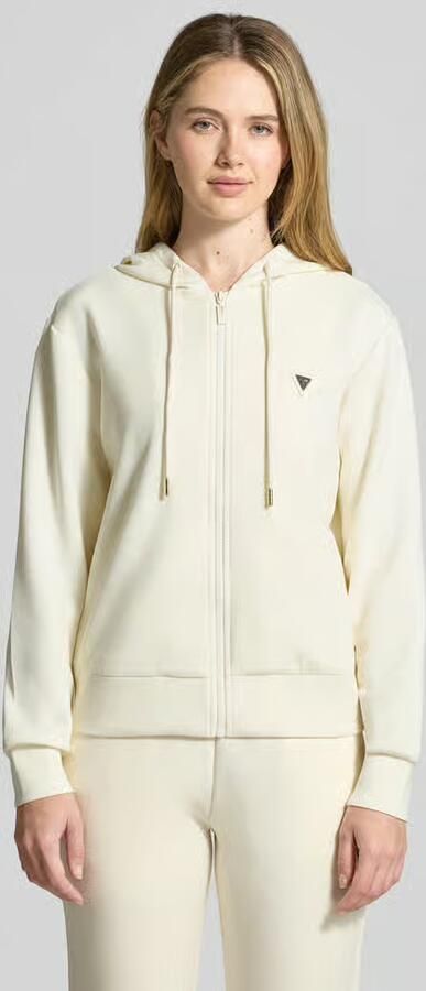 GUESS Activewear Regular fit sweatshirt met logo-applicatie model 'Olympe' - Foto 4