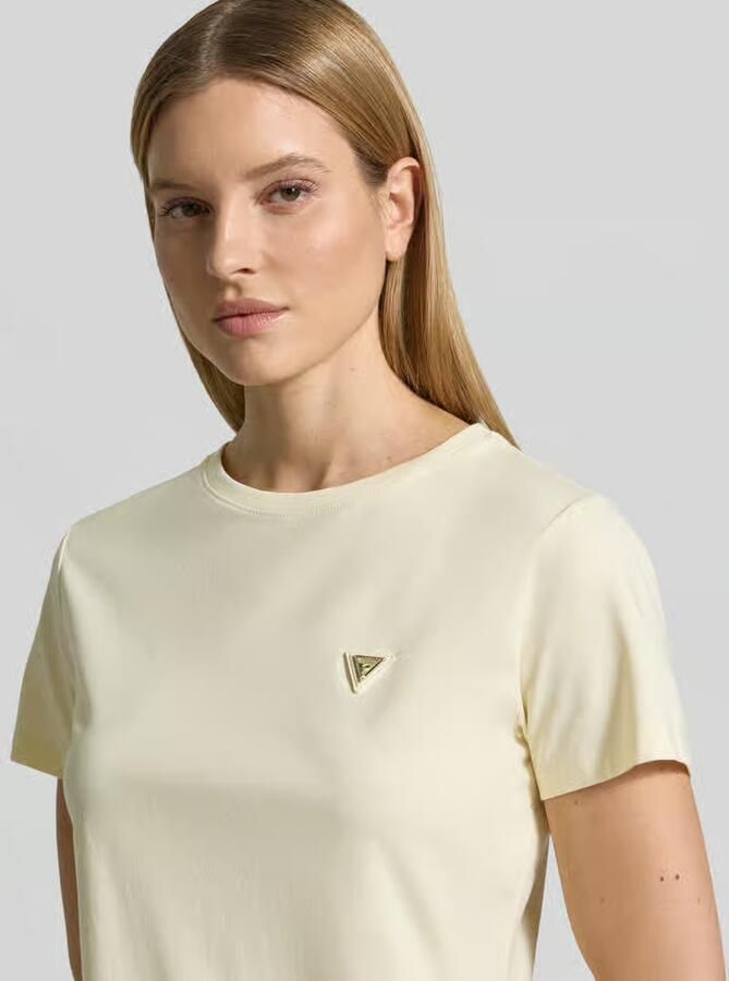 GUESS Activewear regular fit T-shirt met logo-applicatie model 'Colette'
