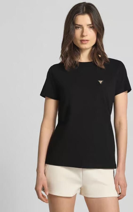 GUESS Activewear regular fit T-shirt met logo-applicatie model 'Colette' - Foto 3