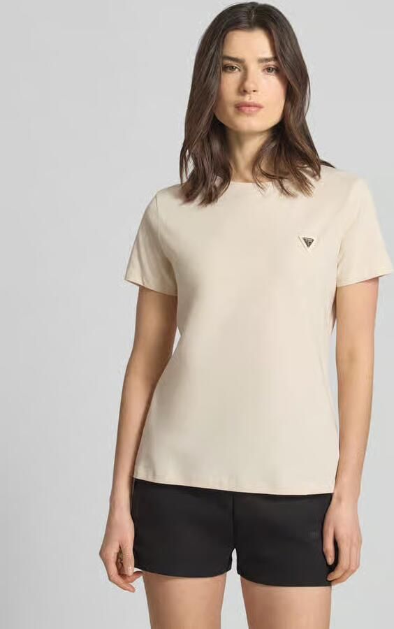 GUESS Activewear regular fit T-shirt met logo-applicatie model 'Colette' - Foto 4