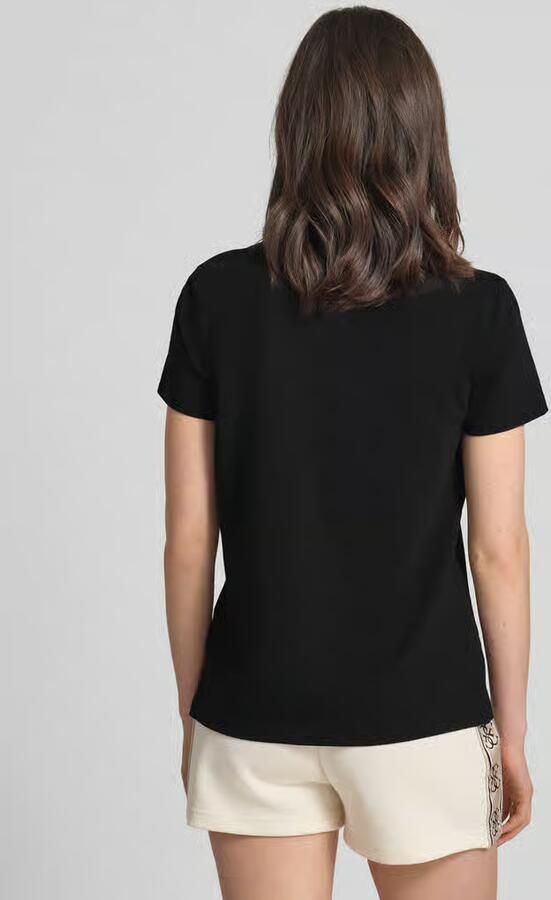 GUESS Activewear regular fit T-shirt met logo-applicatie model 'Colette' - Foto 4