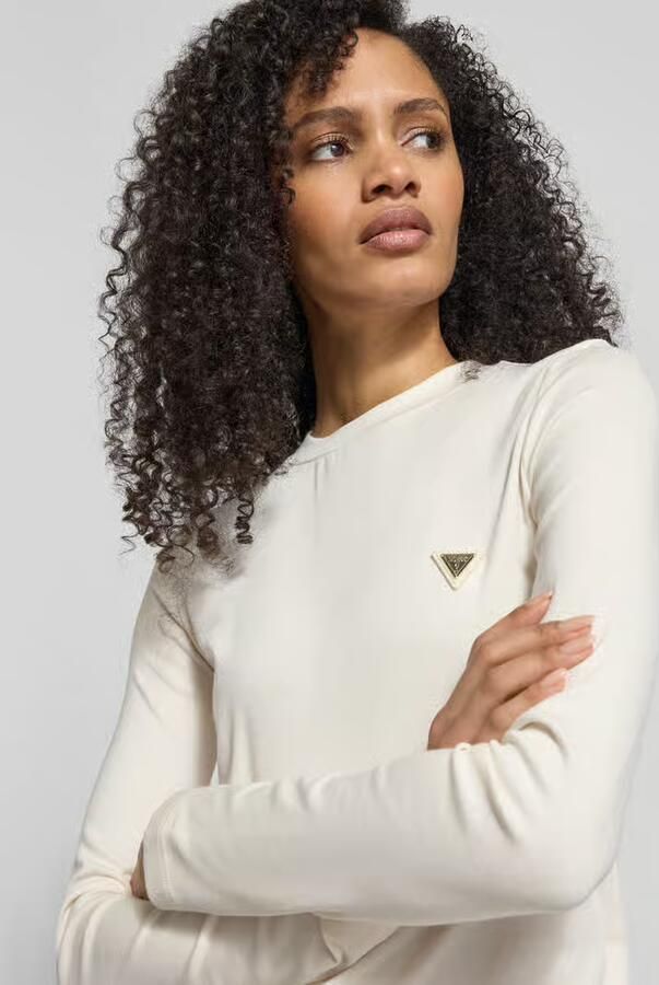 Guess Activewear Shirt met lange mouwen en labeldetail model 'SONIA'