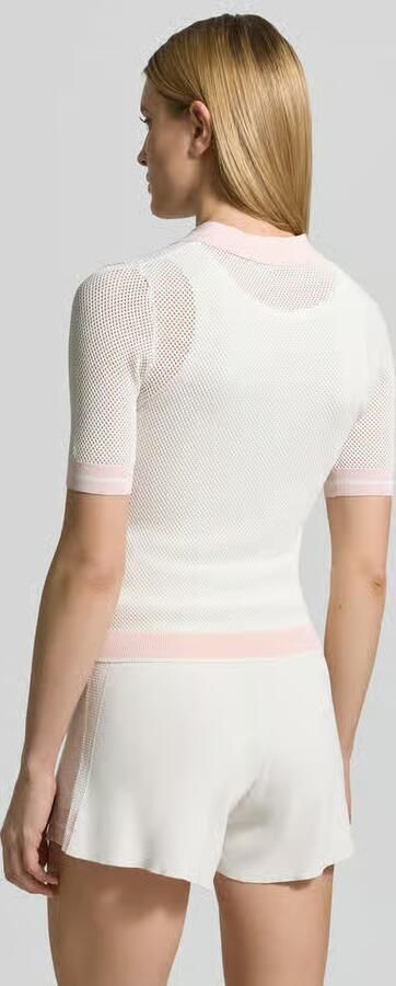 GUESS Activewear Slim fit poloshirt van viscosemix model 'GABRY' - Foto 4