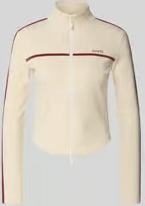 GUESS Activewear slim fit sweatjack met opstaande kraag model 'Jasmine'