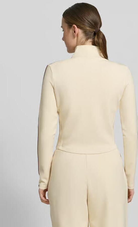 GUESS Activewear slim fit sweatjack met opstaande kraag model 'Jasmine'