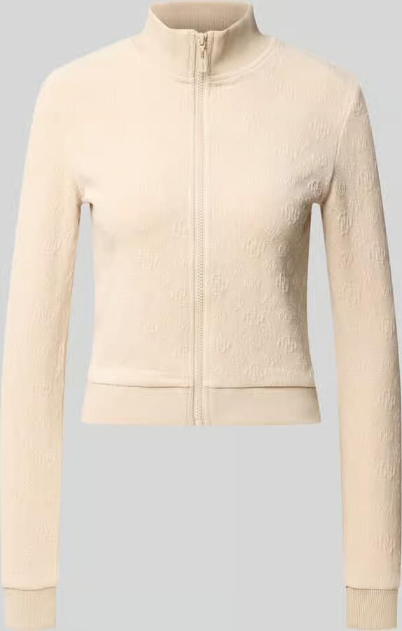 GUESS Activewear Slim fit sweatjack met opstaande kraag model 'LAUDOMIA'