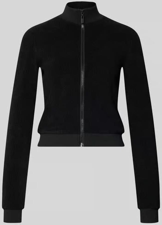 GUESS Activewear Slim fit sweatjack met opstaande kraag model 'LAUDOMIA'