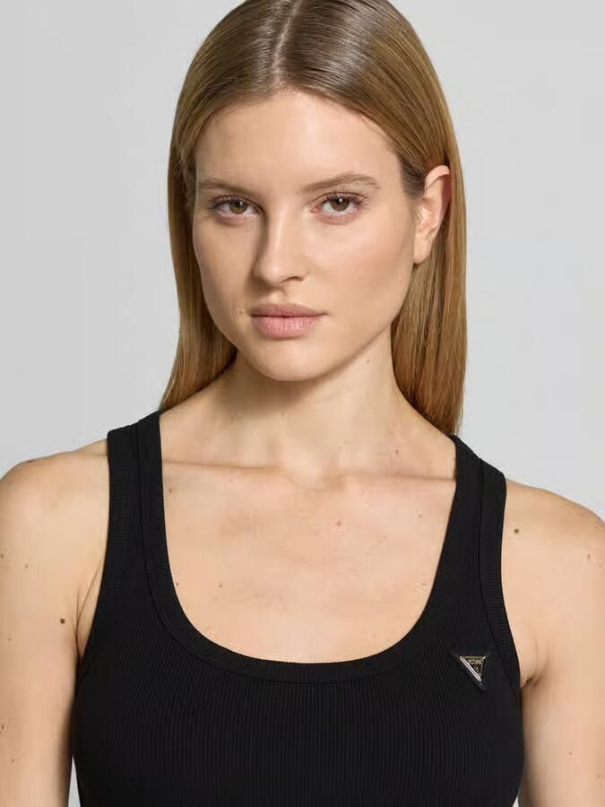 GUESS Activewear slim fit top van viscosemix model 'Colette'