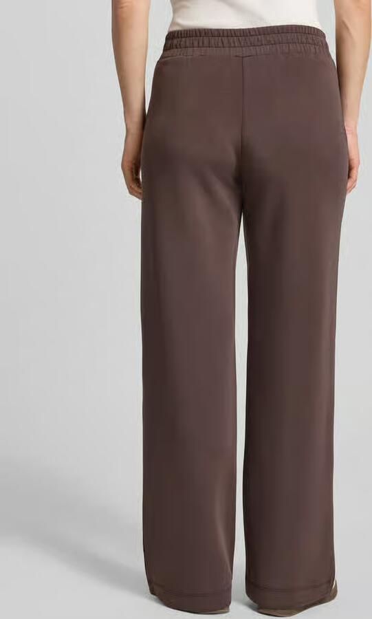 GUESS Activewear Straight fit stoffen broek met modal-aandeel model 'Olympe' - Foto 2