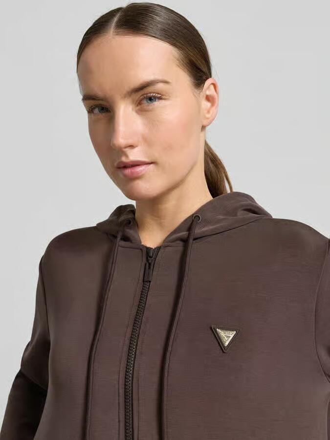 GUESS Activewear Sweatjack met capuchon model 'OLYMPE'
