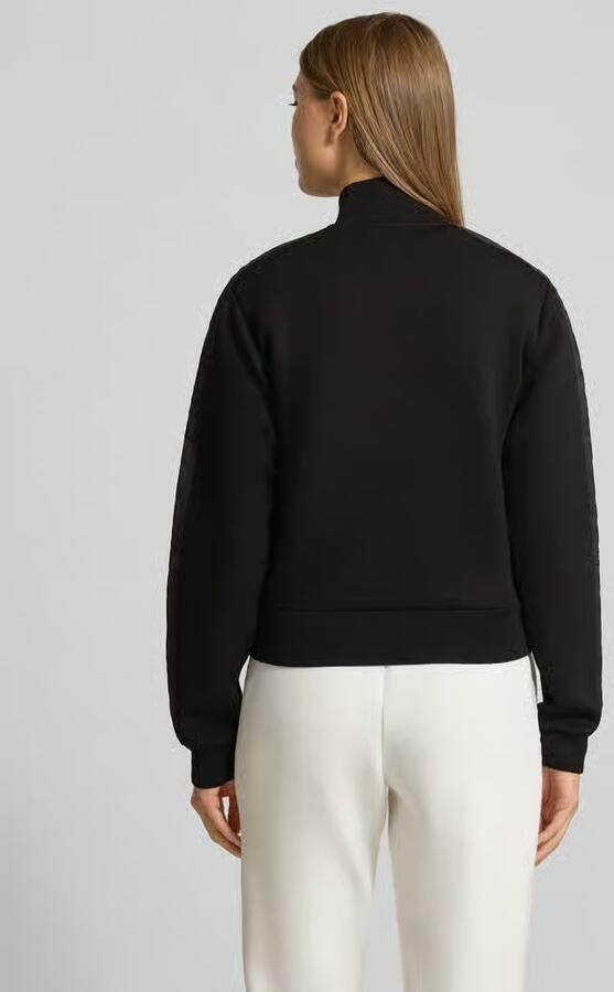 GUESS Activewear Sweatjack met labelapplicatie model 'NEW ALLIE'