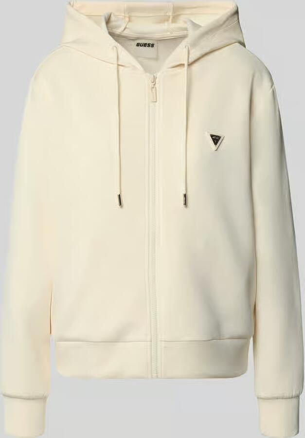 GUESS Activewear Sweatjack met labelapplicatie model 'OLYMPE' - Foto 2