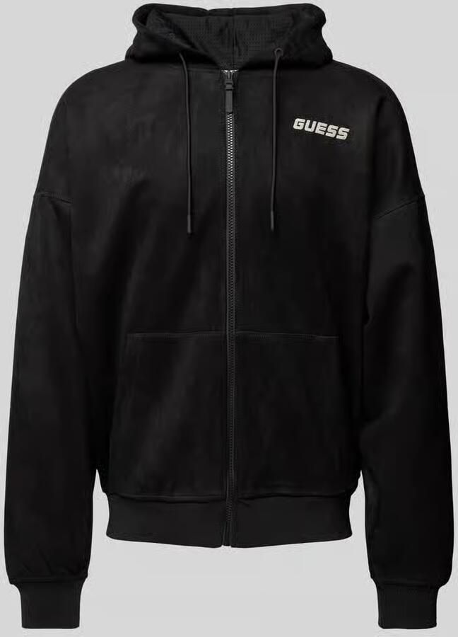 GUESS Activewear Sweatjack met labeldetail model 'DARIL' - Foto 2