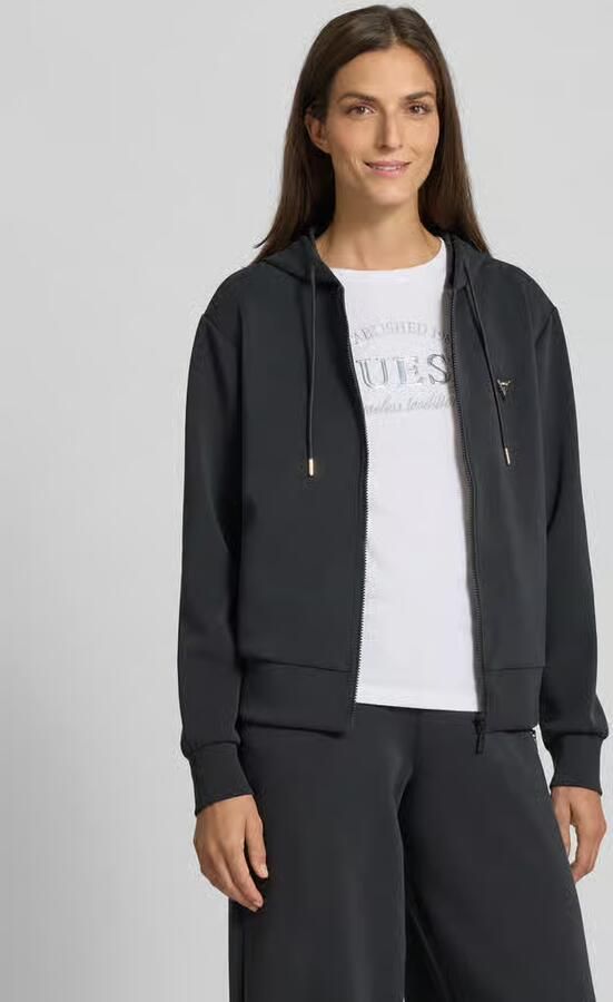 Guess Activewear Sweatjack met labelapplicatie model 'OLYMPE' - Foto 2