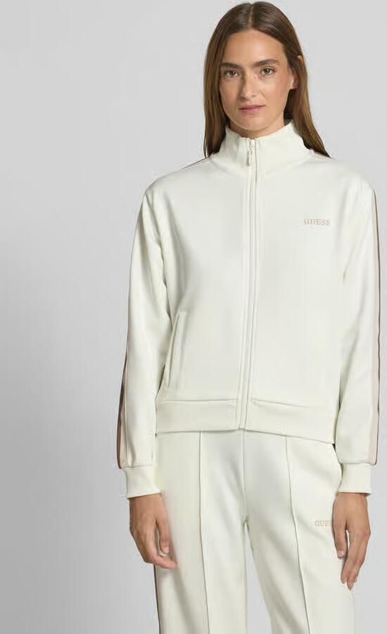 Guess Activewear Sweatjack met labelprint model 'YARROW' - Foto 2